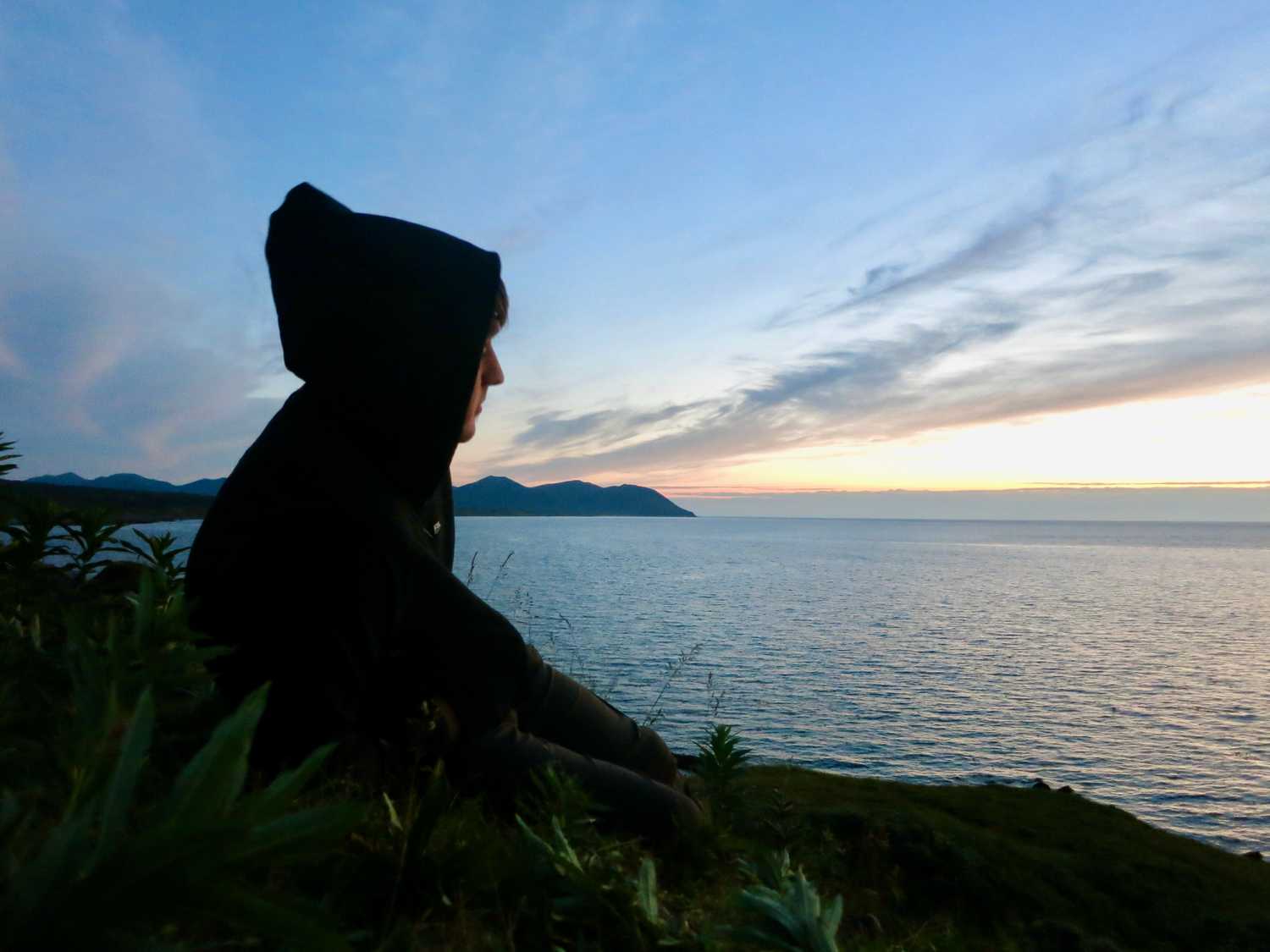 Bear Island at Sunset